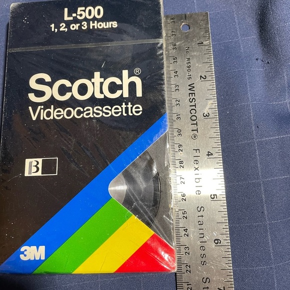 VTG Scotch 3M L-500 Beta Videocassette Tape *sealed* - Picture 4 of 7